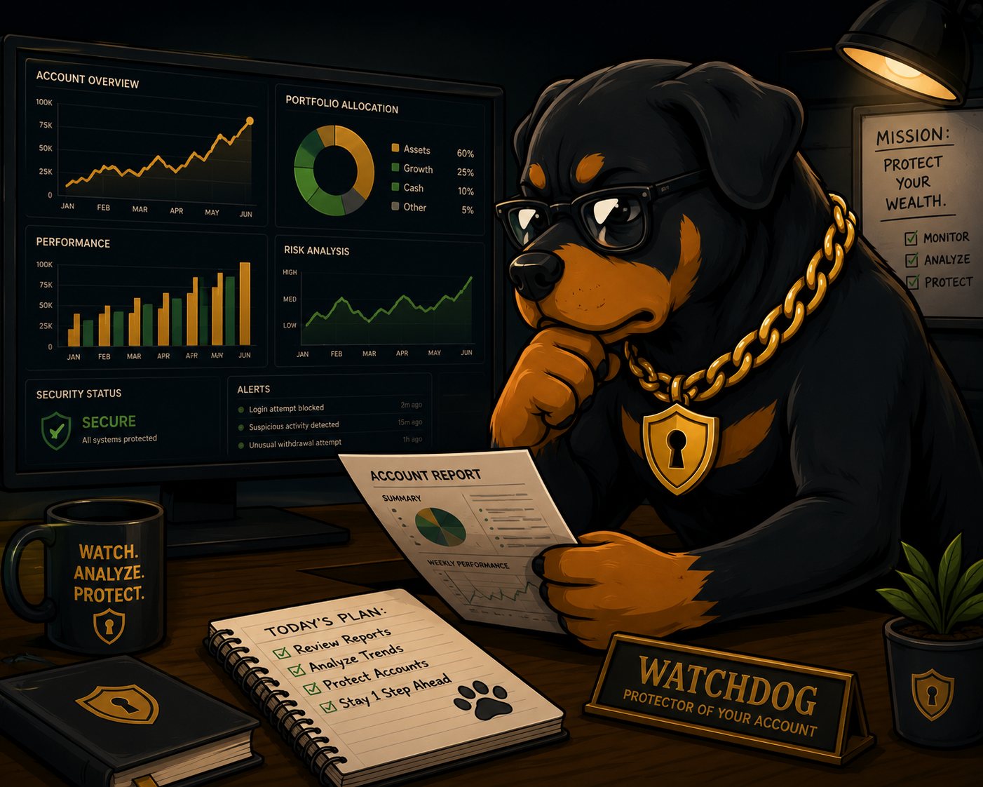 WatchDog analyzing your account